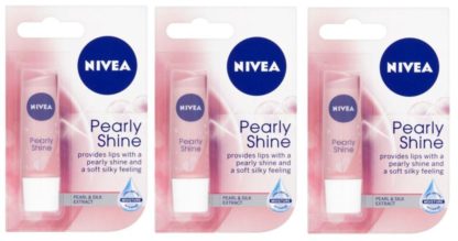 Nivea-lip care pearly shimmer lip balm stick