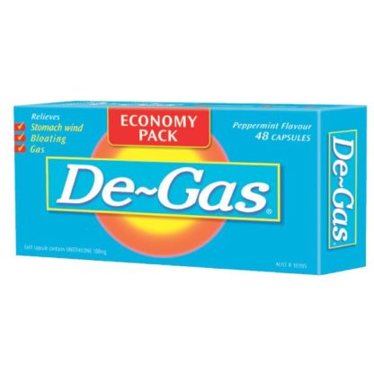 De Gas 48 caps chemistdiscounter