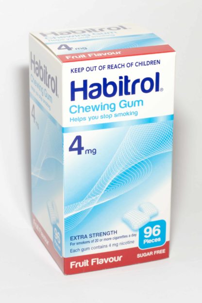 Habitrol Gum Fruit 4mg 96 pieces