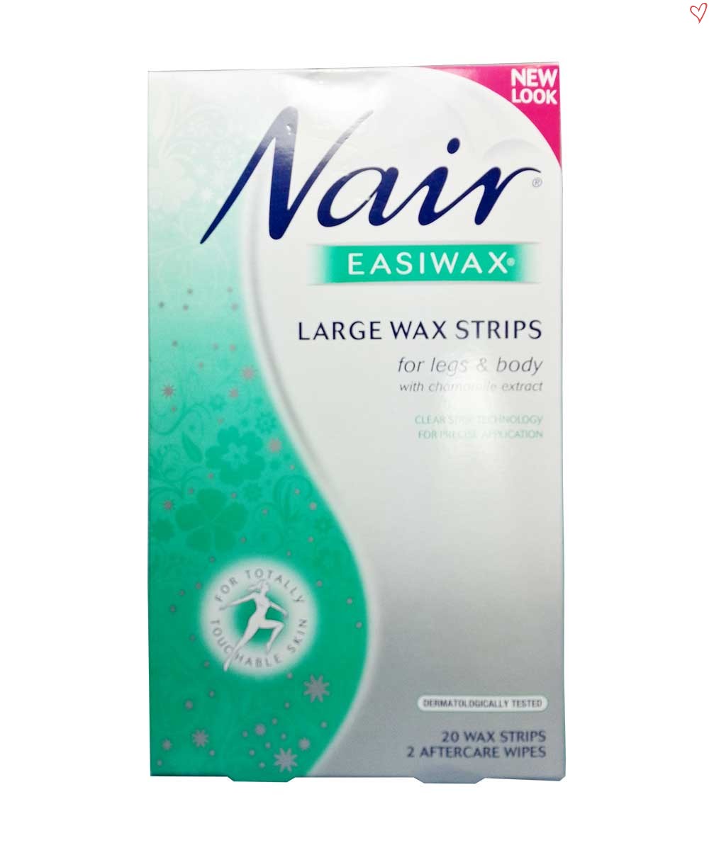 Nair Easiwax Strips Mini 20 Pack Chemist Discounter