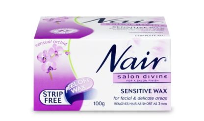 nair sensitive wax sensual orchid 100g