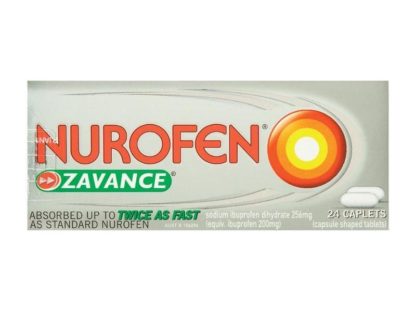 nurofen zavance 256mg 24 caplets