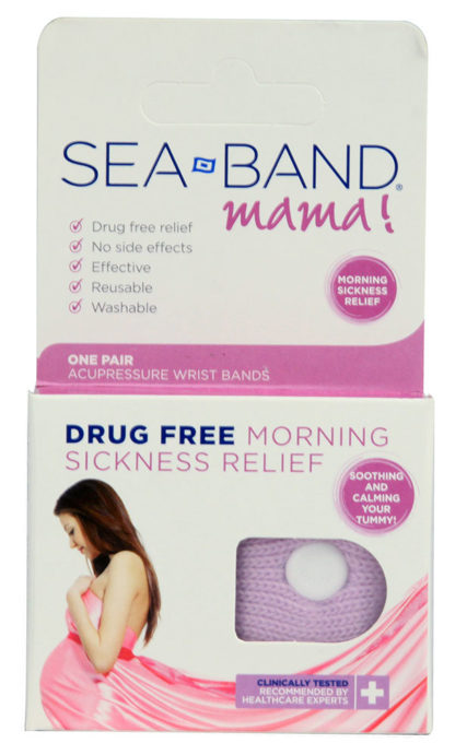 sea band mama drug free morning sickness relief wrist band